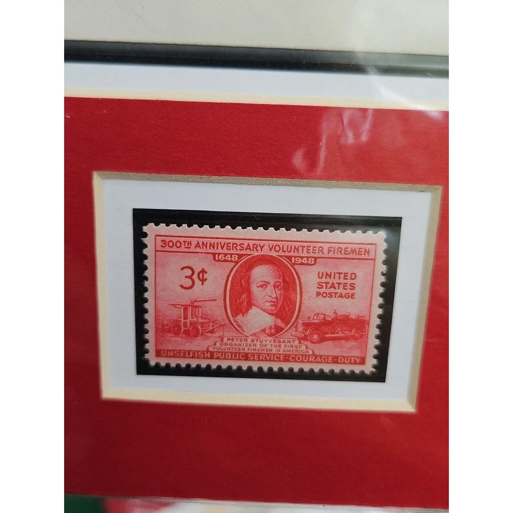 Firemen Firefighters 9/11‎ Heroes First Day Issue Stamps Firetruck 3 Matted Sets
